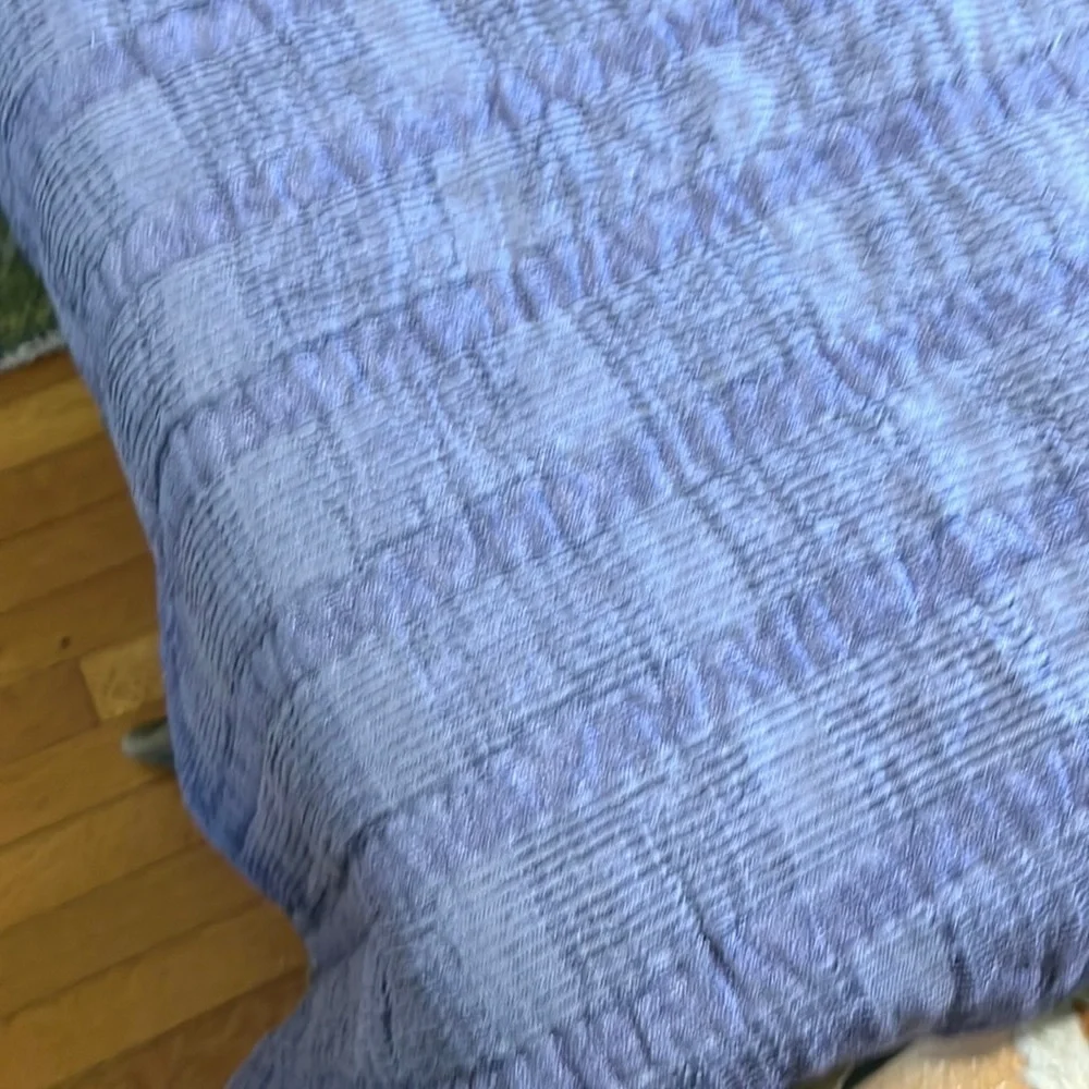 New Anthropologie Paulette Chenille Quilt Queen plus 2 shams